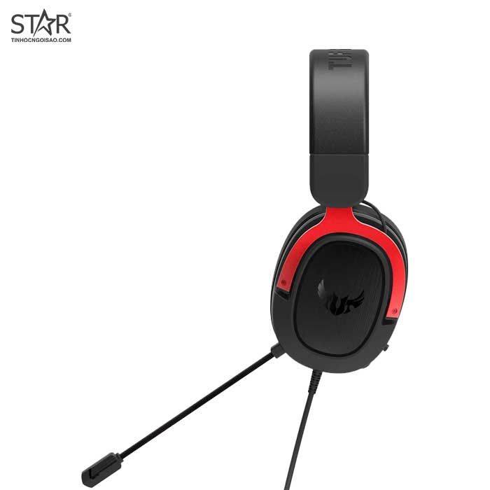 Tai Nghe Asus TUF H3 7.1 Surround Gaming (TUF GAMING H3) (Đỏ)