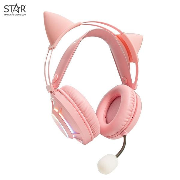  Tai Nghe Gaming Dare-U EH469 7.1 RGB - Pink 
