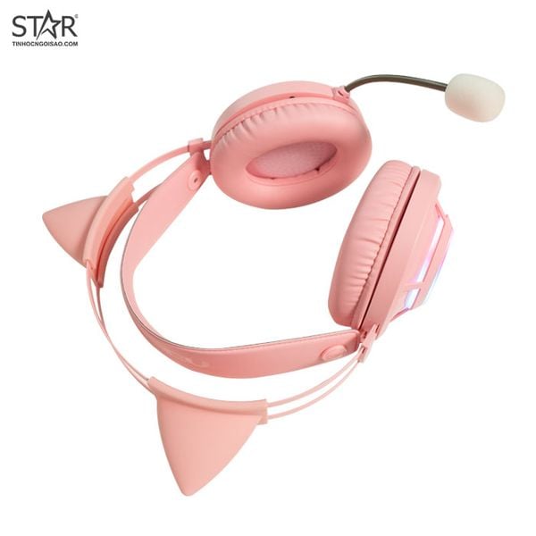  Tai Nghe Gaming Dare-U EH469 7.1 RGB - Pink 