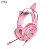  Tai Nghe Gaming Dare-U EH469 7.1 RGB - Pink 