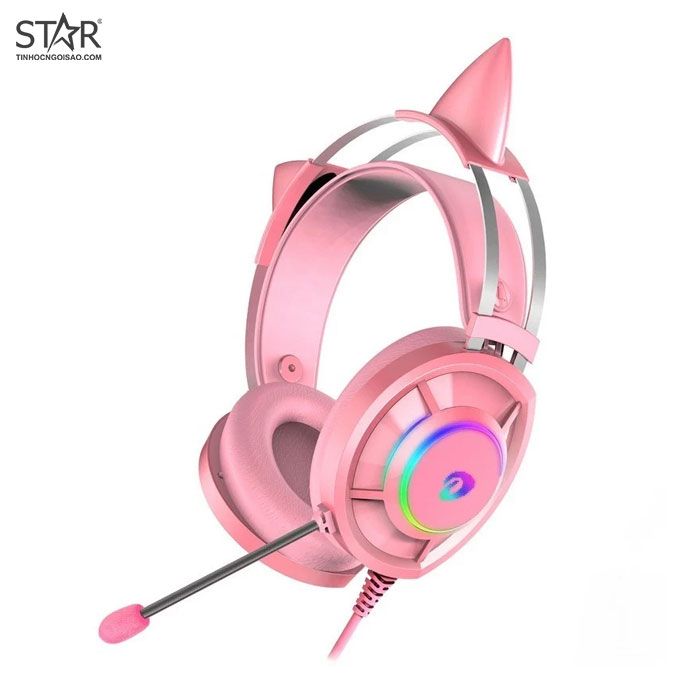 Tai Nghe Gaming Dare-U EH469 7.1 RGB - Pink