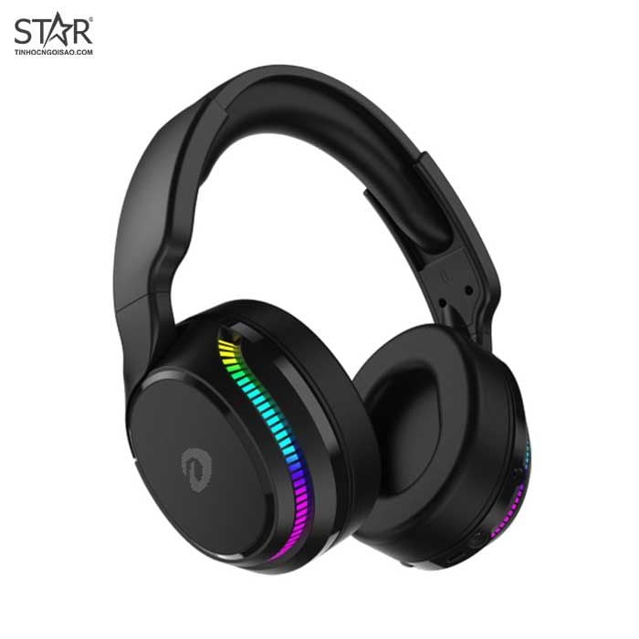 Tai Nghe Gaming Dare-U A710 RGB Wireless - Black