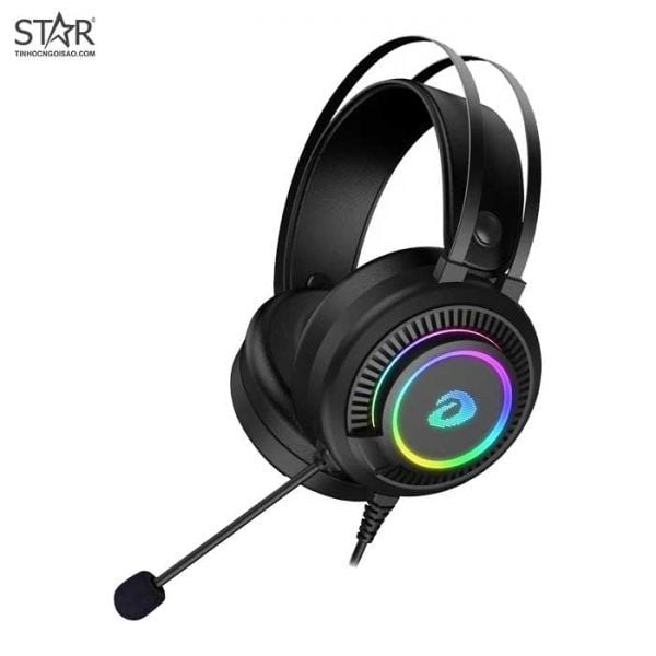  Tai nghe Gaming Dare-U EH416 7.1 | Có dây, Over Ear, RGB, Đen 