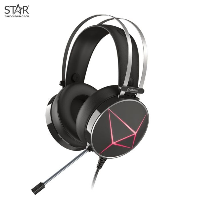 Tai Nghe Gaming DareU EH722X 7.1 RGB - Black