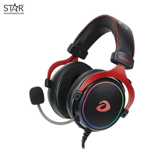 Tai Nghe Gaming Dare-U EH925 RGB (Black Red)