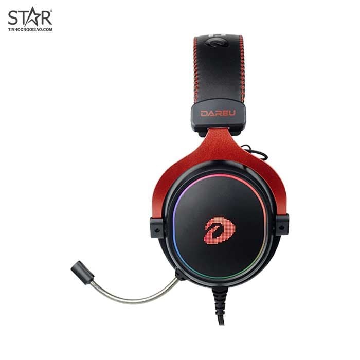 Tai Nghe Gaming Dare-U EH925 RGB (Black Red)