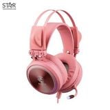  Tai Nghe Gaming E-DRA EH412 Pro | Hồng, RGB, 7.1 Surround, OverEar 