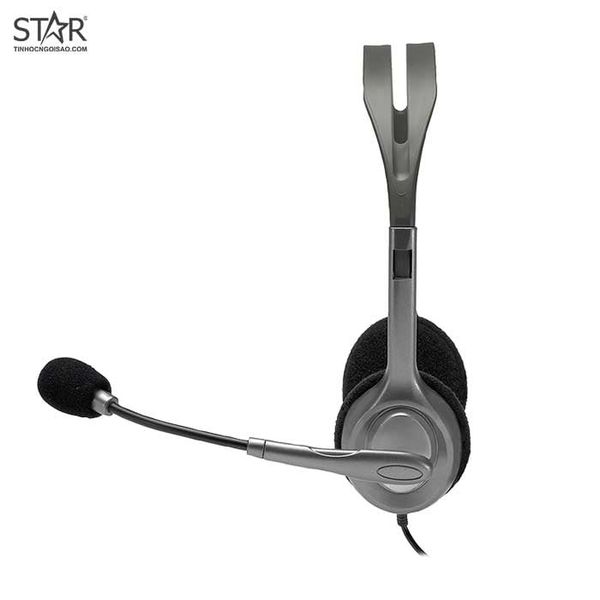  Tai Nghe Logitech H110 STEREO HEADSET (Đen) 