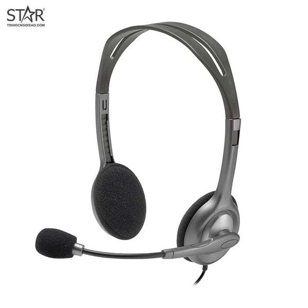  Tai Nghe Logitech H110 STEREO HEADSET (Đen) 