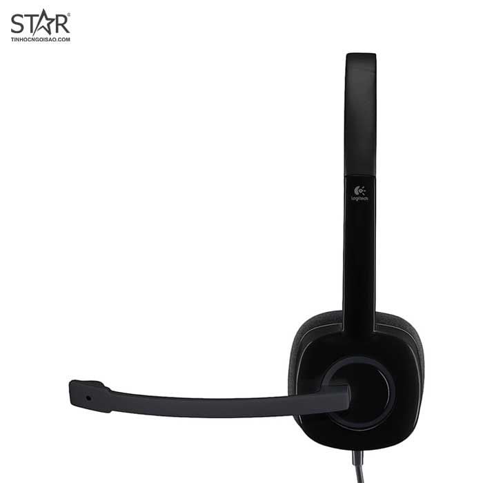 Tai Nghe Logitech H151 STEREO HEADSET (Đen)