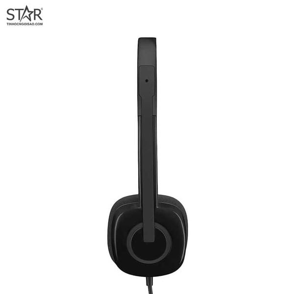  Tai nghe Logitech H151 STEREO | Có dây, On-ear, Đen 
