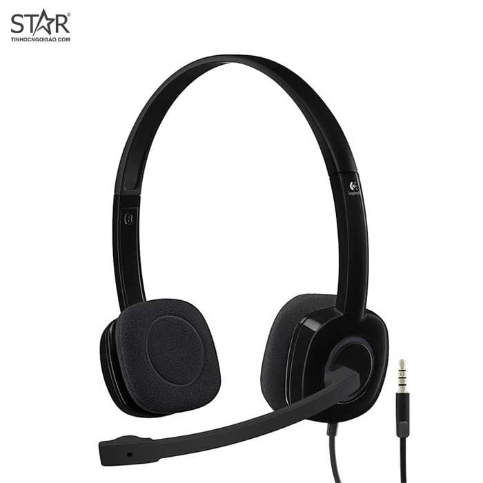 Tai Nghe Logitech H151 STEREO HEADSET (Đen)