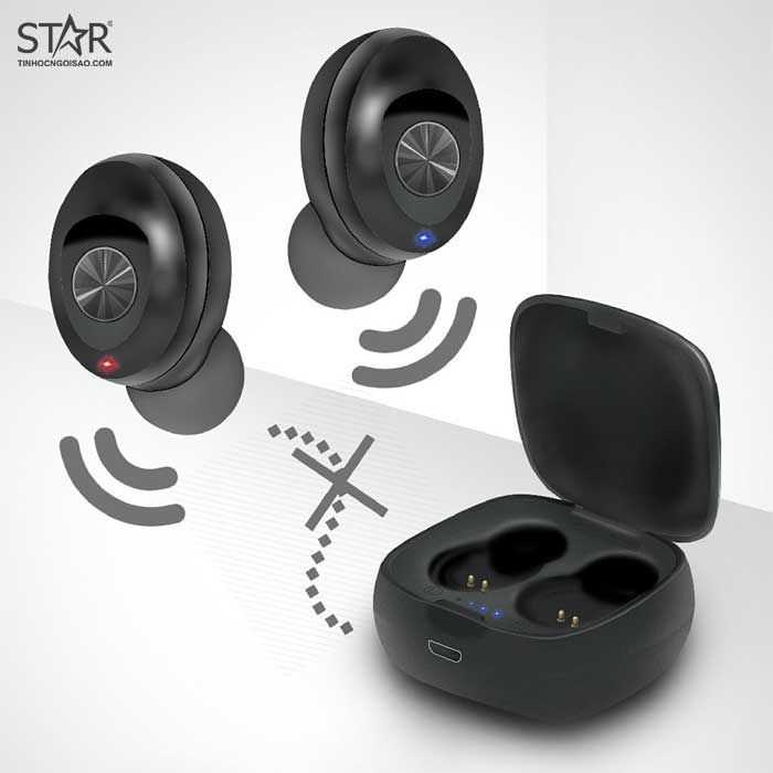 Tai nghe điện thoại Bluetooth Lanex LEP-W15 (Có Mic)