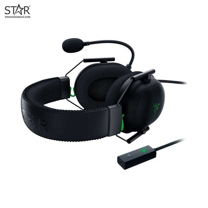 Tai Nghe Razer BlackShark V2-Wired-USB Sound Card – RZ04-03230100-R3M1