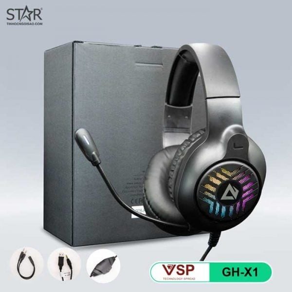 Tai Nghe VSP Gaming GH-X1 LED