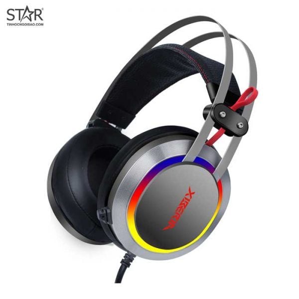 Tai Nghe Xiberia V29 Iron Grey 7.1 Surround Gaming RGB (Xám)