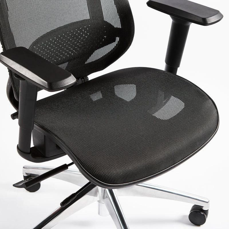 Ghế công thái học Ergonomic HyperWork Airy | Đen