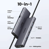  Hub chuyển đổi Type C Ugreen (15601) | 10 in 1 
