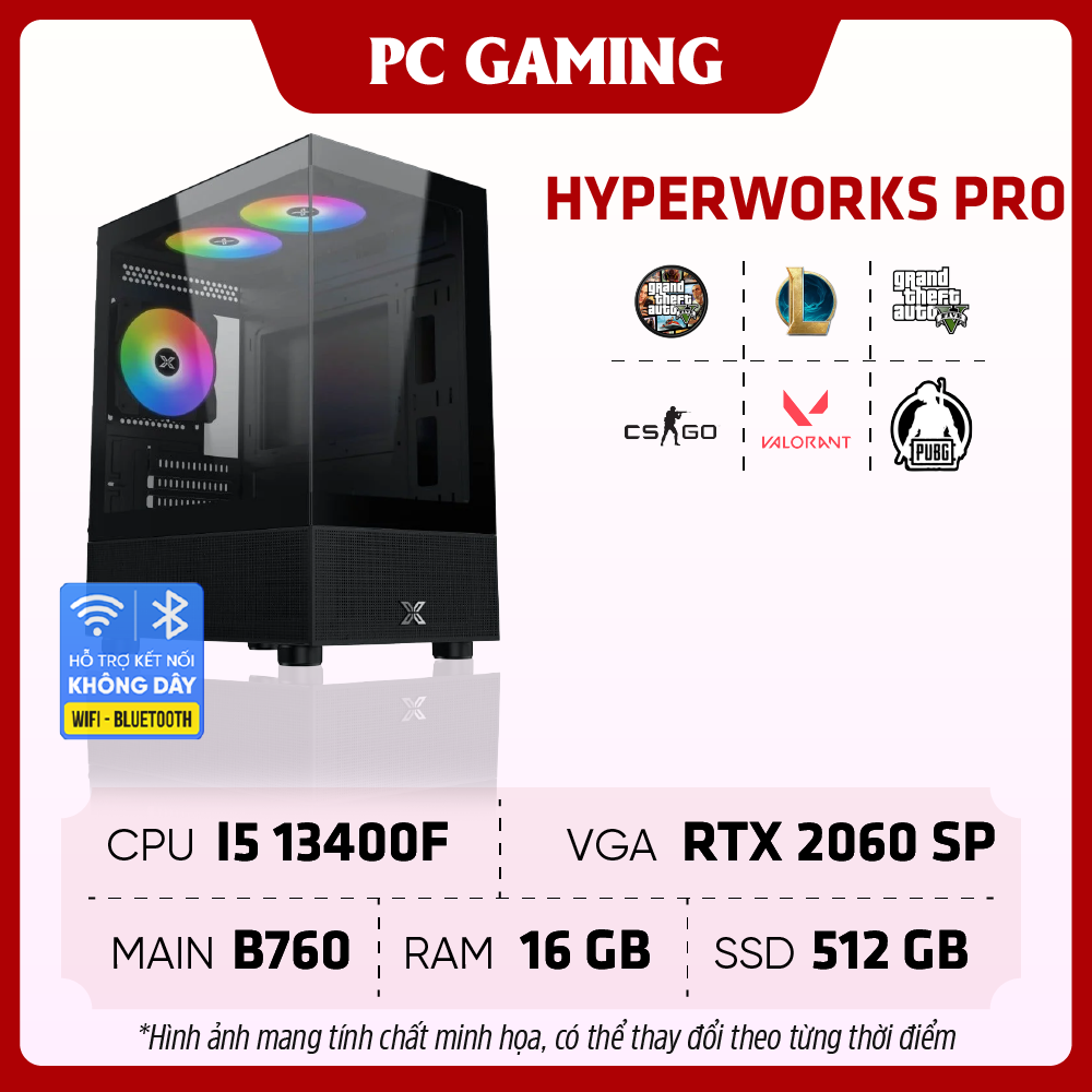 PC Creator-Gaming STAR HYPERWORKS PRO | RTX 2060SP, Intel