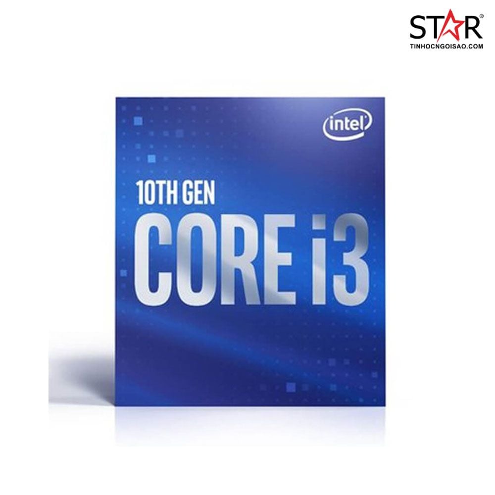 CPU Intel Core I3 10100F | LGA1200, Turbo 4.30 GHz, 4C/8T, 6MB, Box Công Ty