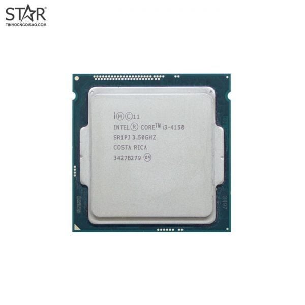 CPU Intel Core i3 4150 (3.50GHz, 3M, 2 Cores 4 Threads) TRAY chưa gồm Fan