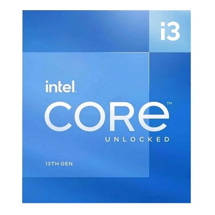 Processador Intel LGA 1700 i3 13100F s/Video On-Board Intel Oem