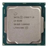  CPU Intel Core i3 8100 (3.60GHz, 6M, 4 Cores 4 Threads) Tray New chưa gồm Fan 