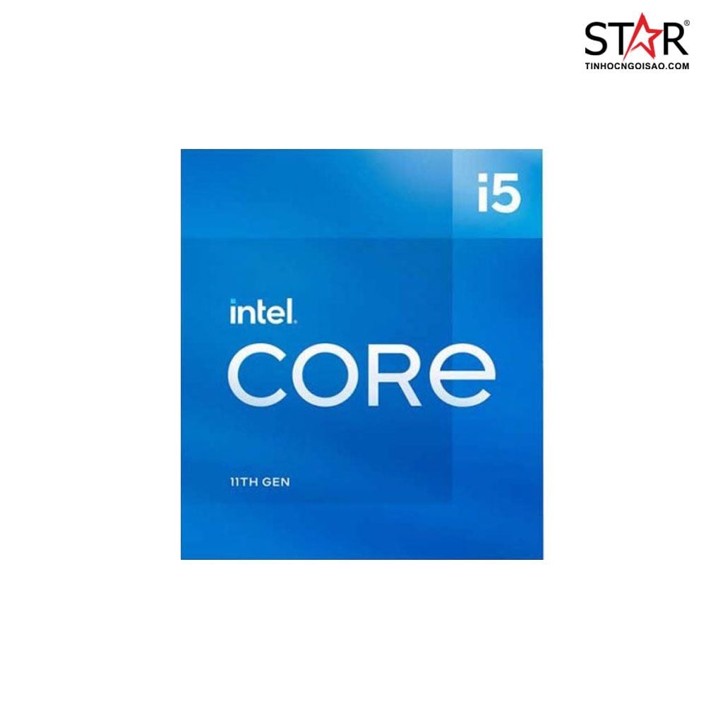 CPU Intel Core I5 11400F | LGA1200, Turbo 4.40 GHz, 6C/12T, 12MB, Box Chính Hãng