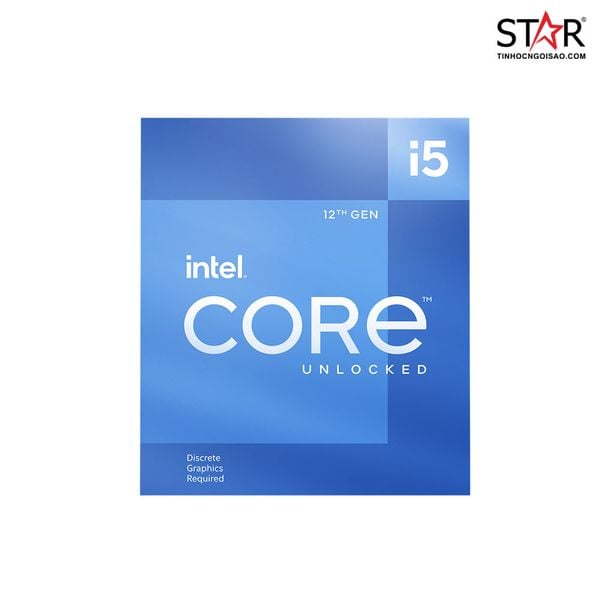  CPU Intel Core I5 12600K | LGA1700, Turbo 4.90 GHz, 10C/16T, 20MB, Box Công Ty 