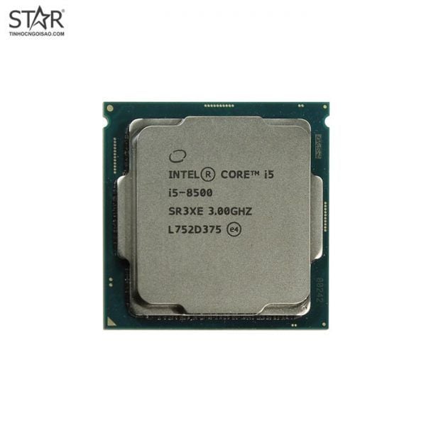 CPU Intel Core i5 8500 (4.10GHz, 9M, 6 Cores 6 Threads) TRAY chưa