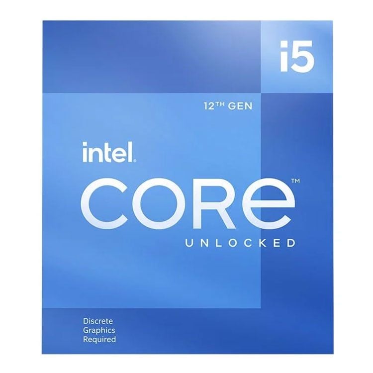 CPU Intel Core I5 12400F | LGA1700, Turbo 4.40 GHz, 6C/12T, 18MB, Box Công Ty