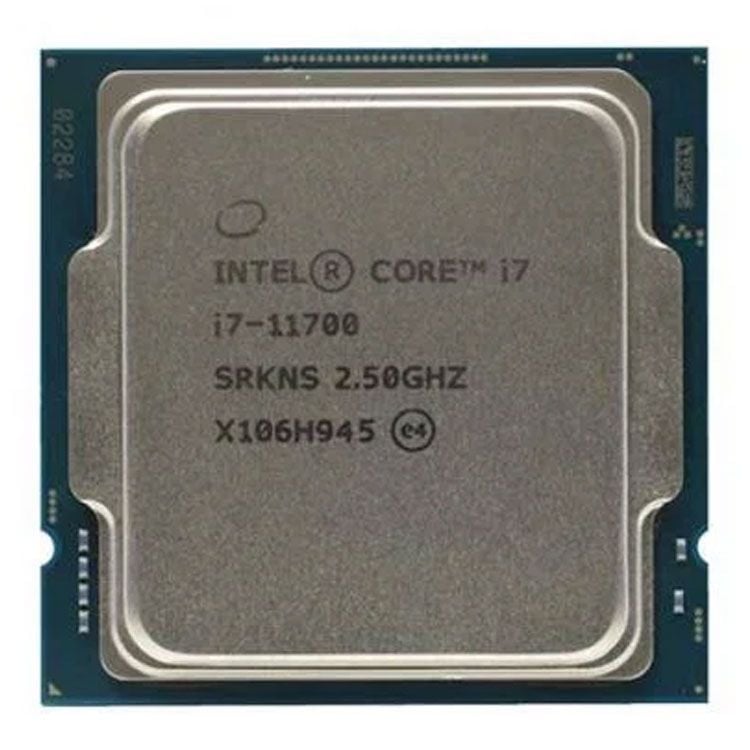 CPU Intel Core I7 11700 | LGA1200, Turbo 4.90 GHz, 8C/16T, 16MB, TRAY, Không Fan