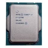  CPU Intel Core I7 12700 | LGA1700, Turbo 4.90 GHz, 12C/20T, 25MB, Tray New, Không Fan 