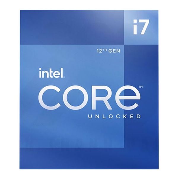  CPU Intel Core I7 12700F | LGA1700, Turbo 4.90 GHz, 12C/20T, 25MB, Box Công Ty 