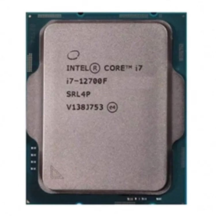 CPU Intel Core I7 12700F (LGA1700, Up to 4.90 GHz, 12 Cores