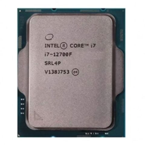 CPU Intel Core I7 12700F (LGA1700, Up to 4.90 GHz, 12 Cores