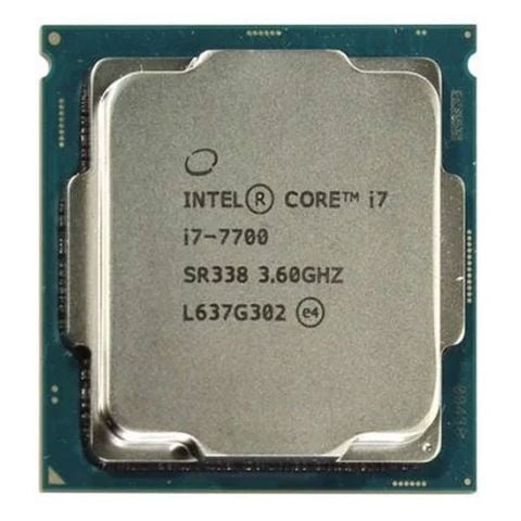 CPU Intel Core i7 7700 (4.20GHz, 8M, 4 Cores 8 Threads) Tray New chưa gồm Fan