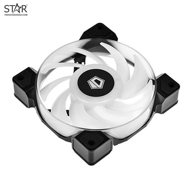  Quạt tản nhiệt PC ID-COOLING DF-12025-ARGB Trio | Kit 3 fan 120mm, ARGB, Đen 