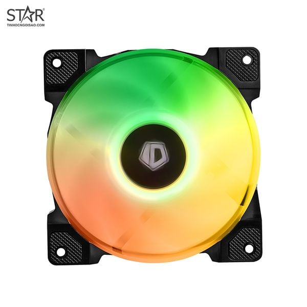  Quạt tản nhiệt PC ID-COOLING DF-12025-ARGB Trio | Kit 3 fan 120mm, ARGB, Đen 