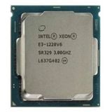 CPU Intel Xeon E3 1220v6 Cũ | LGA 1151, 4 nhân/4 luồng, Max 3.5 GHz 