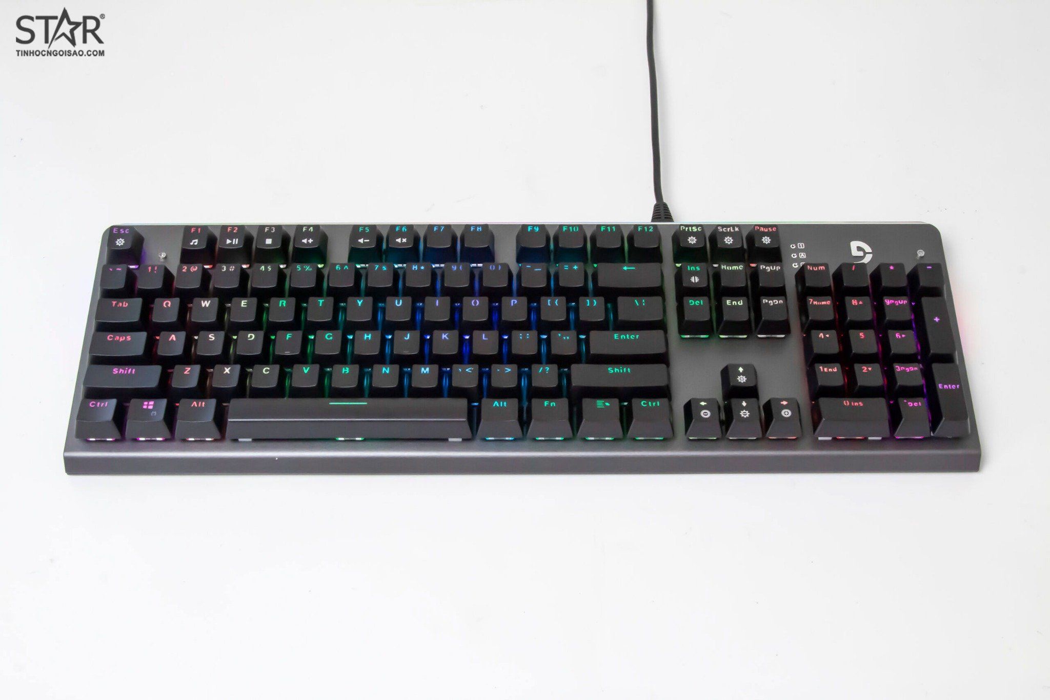 Bàn Phím Cơ Fuhlen Subverter RGB Mechanical Gaming (Đen)