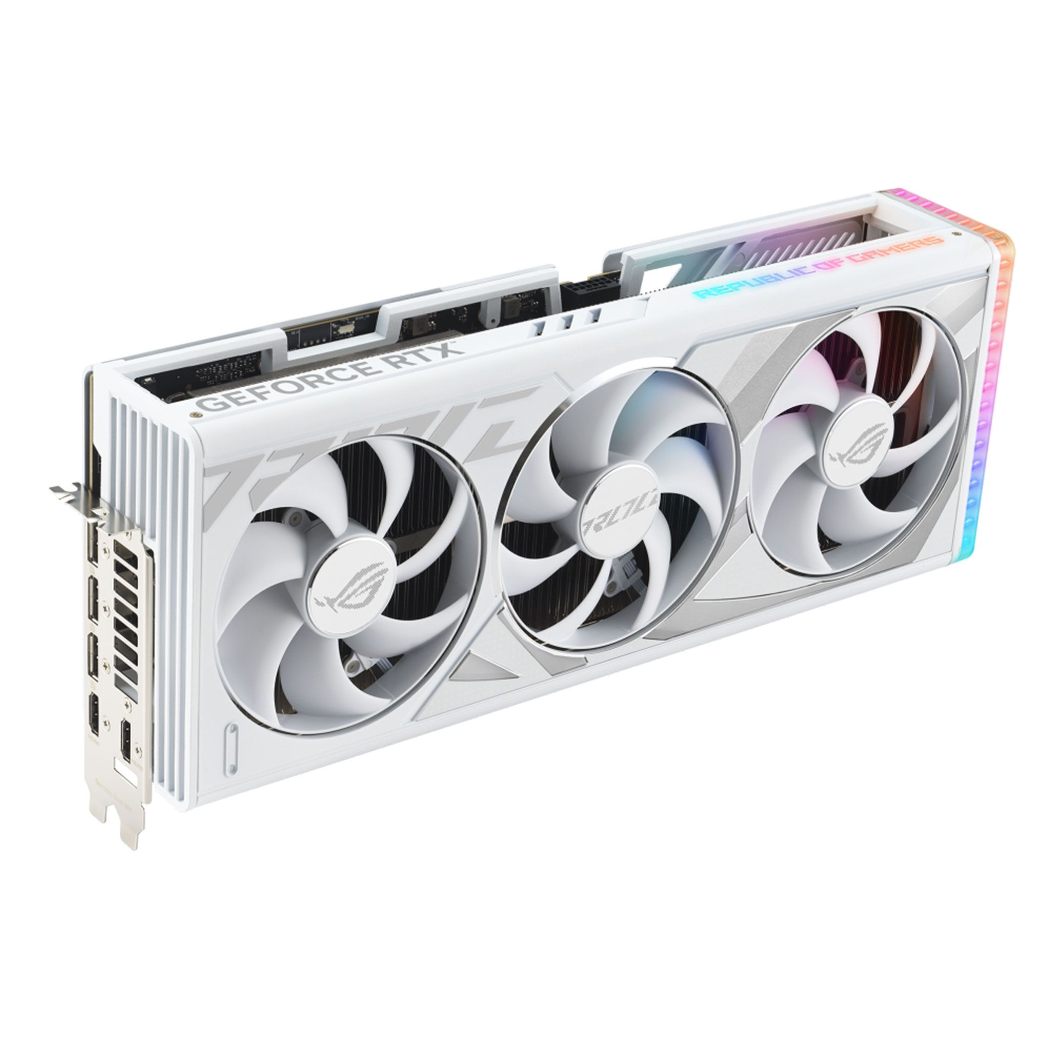 Card màn hình VGA ASUS ROG Strix GeForce RTX 4090 24GB GDDR6X White OC Edition (ROG-STRIX-RTX4090-O24G-WHITE)