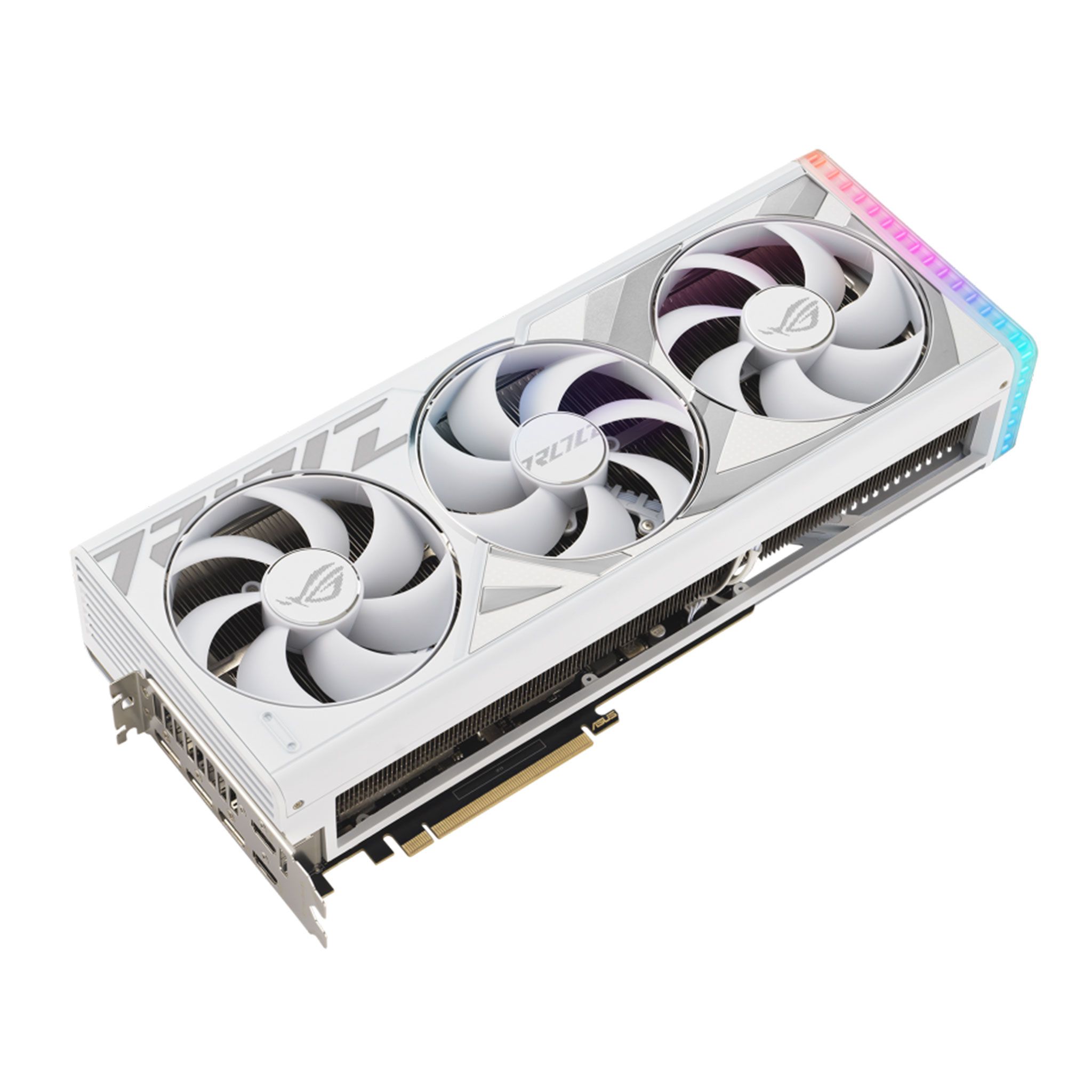 Card màn hình VGA ASUS ROG Strix GeForce RTX 4090 24GB GDDR6X White OC Edition (ROG-STRIX-RTX4090-O24G-WHITE)