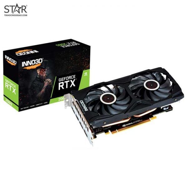 VGA INNO3D RTX 2060 OC X2 6GB GDDR6 (GF-RTX 2060 GAMING OC X2)