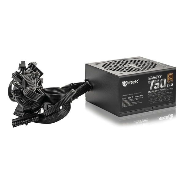  Nguồn JETEK SWAT750 E5.0 750W | 80 Plus Bronze, E5.0 