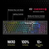  Bàn Phím Cơ Corsair K60 Pro RGB Low Profile Cherry MX Viola (CH-910D019-NA) 