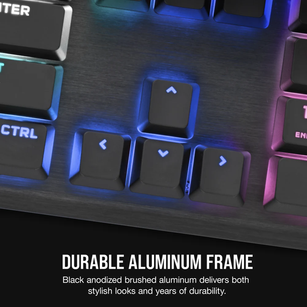  Bàn Phím Cơ Corsair K60 Pro RGB Low Profile Cherry MX Viola (CH-910D019-NA) 