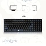  Bàn Phím Cơ Không Dây Dual Mode Newmen GM1000 (Tiên Hạc | Trăng & Mây), KailhBox White Switch 