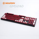  Bàn Phím Cơ Không Dây Dual Mode Newmen GM1080, Kailhbox White Switch. 