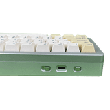  Bàn phím Xinmeng M66 Silver | Case nhôm, hot swap, RGB, wumei sub axis switch (WQ01) 